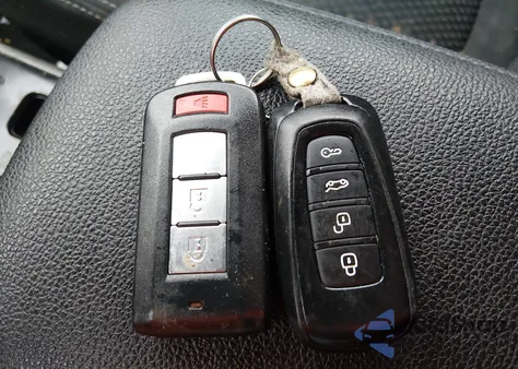 2017 Mitsubishi Outlander Se z USA, uszkodzony, nr VIN JA4AZ3A30HZ031027